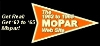 based on early '60's Mopar Logo